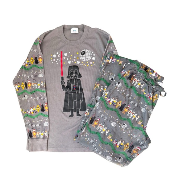 Star Wars Other - Men’s Star Wars Darth Vader Gray Pajama Shirt And Pants